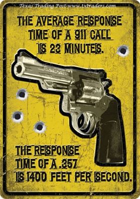 Average Response Time of a 911 Call Sign