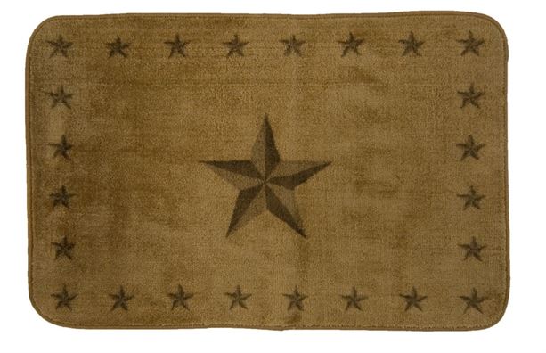 Texas Lone Star Light Chocolate Rug Texas Lone Star Light Chocolate Rug