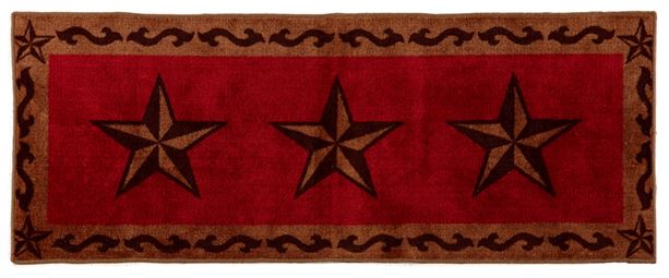 Texas Rugs Texas Lone Star Red Rug 24