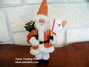 Texas Longhorns Apparel University Of Gear Ut Texas Longhorn Santa U T Christmas