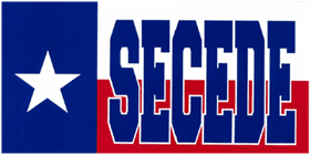 Secede - Texas Bumper Sticker