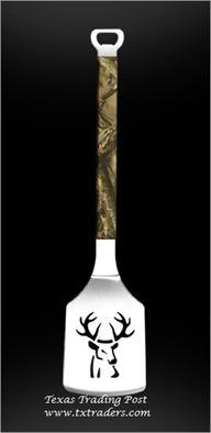 Sportula Camo Buck - Great Tailgate or BBQ Cookoff Spatula