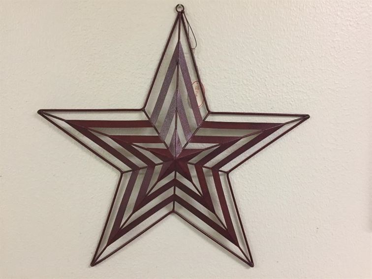 Multi-Layered Texas Lone Star Wall Decor