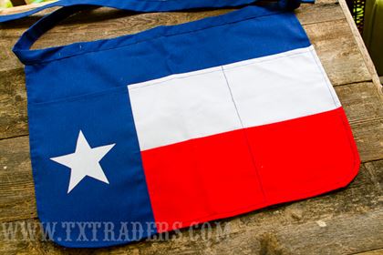 Texas Flag BBQ Half Apron