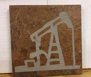 Tile Stone Art - Oil well 