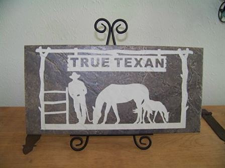 Tile Stone Art - True Texan