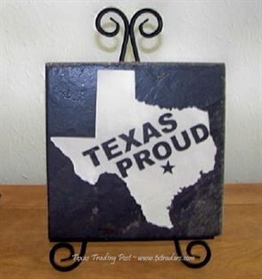 Texas Tile Stone Art - Texas Proud