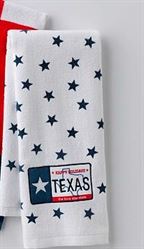 Christmas Texas Hand Towel - Happy Holidays