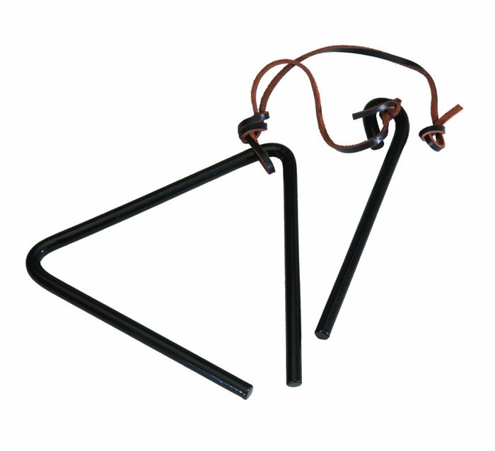 Triangle Shaped Texas Dinner Bell Super Ringer with Dinger