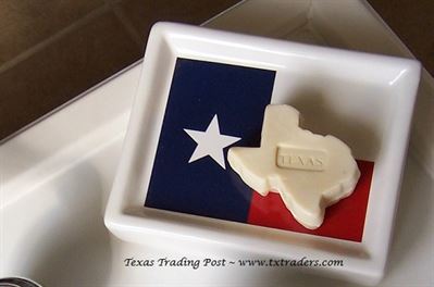 Texas Shaped Guest Soap - Set of 3