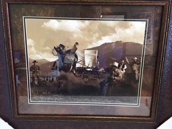 Wranglers Around the Camp Fire - Western Wall Decor